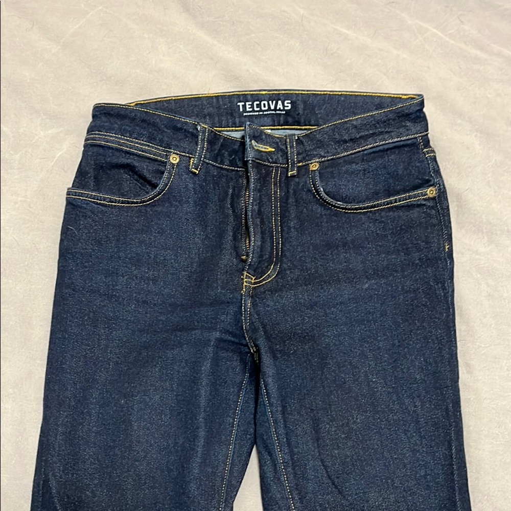 Tecovas Blue Straight Stovepipe Jeans